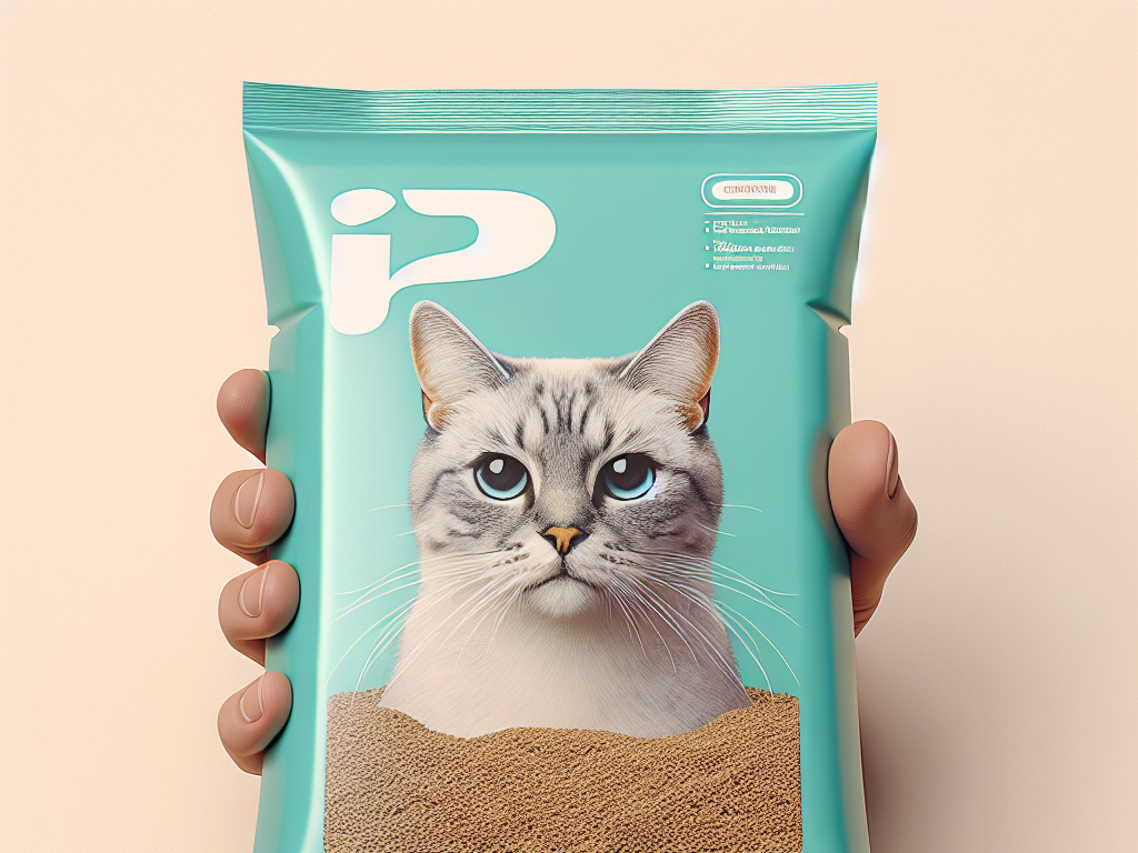 A pack of cat litter